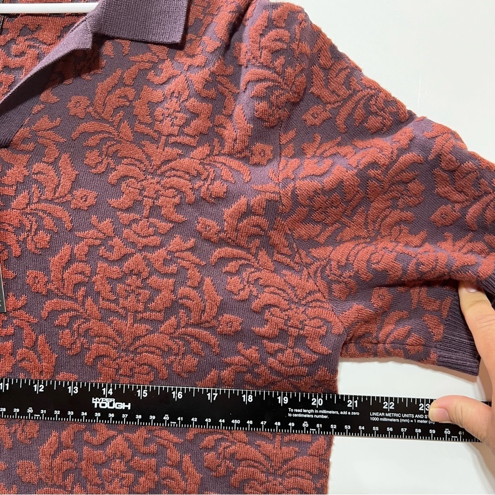 NWT Truth by Republic Burgundy Polo Shirt- L - Picture 6 of 9